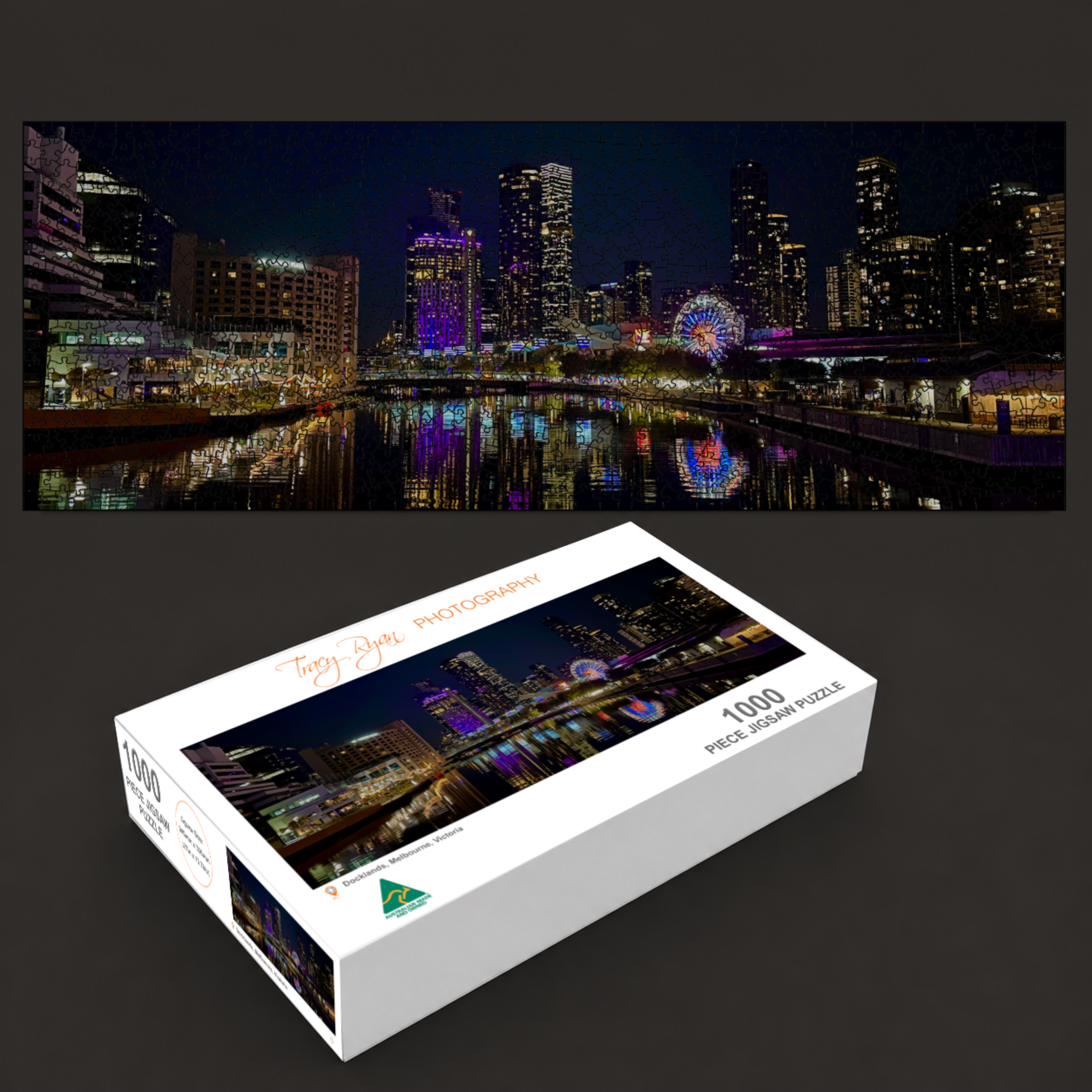 Docklands, Melbourne, Victoria – 1000 Piece Jigsaw Puzzle