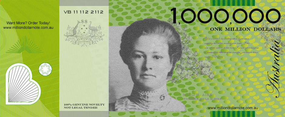 Novelty Million Dollar Notes