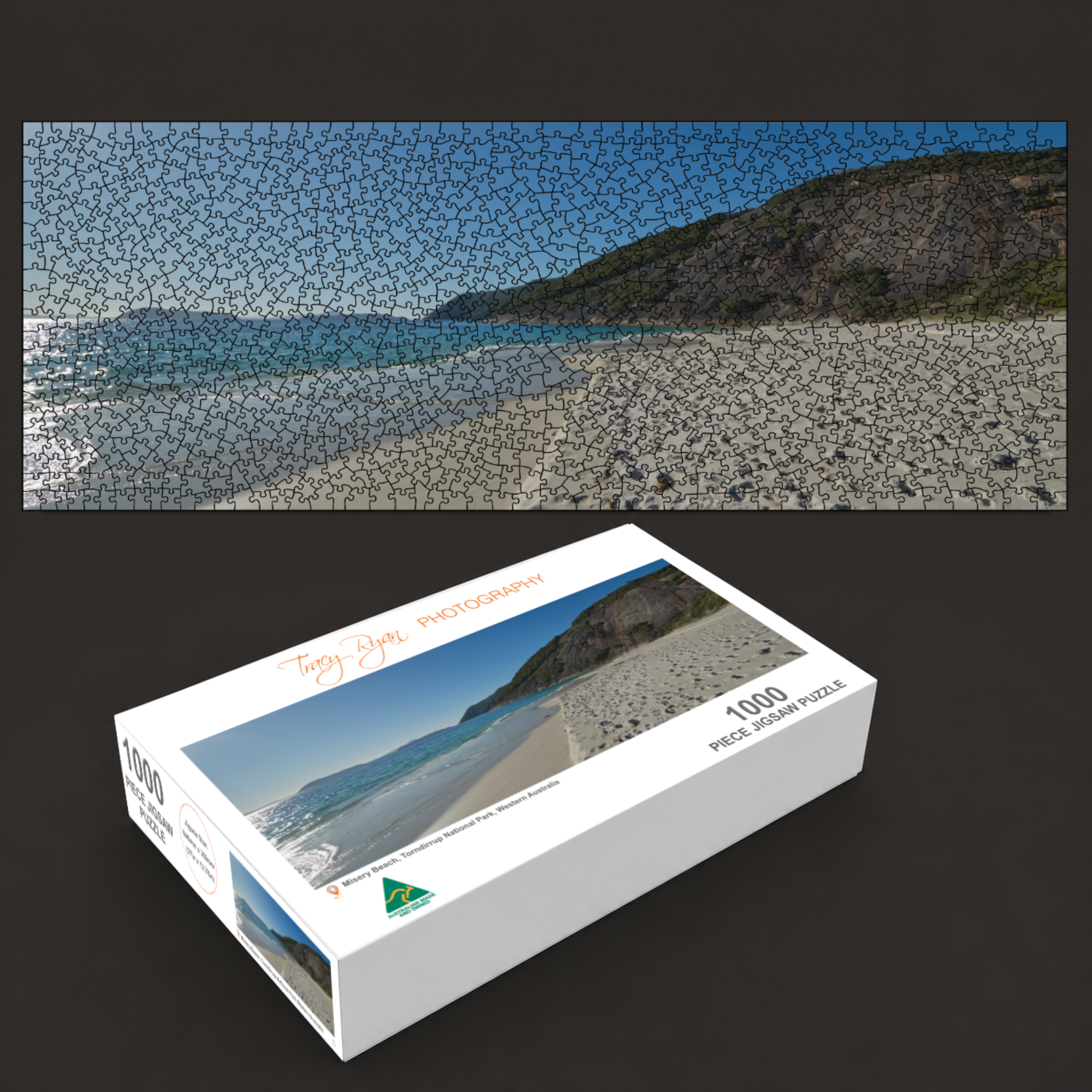 Misery Beach, Torndirrup National Park, Western Australia – 1000 Piece Jigsaw Puzzle