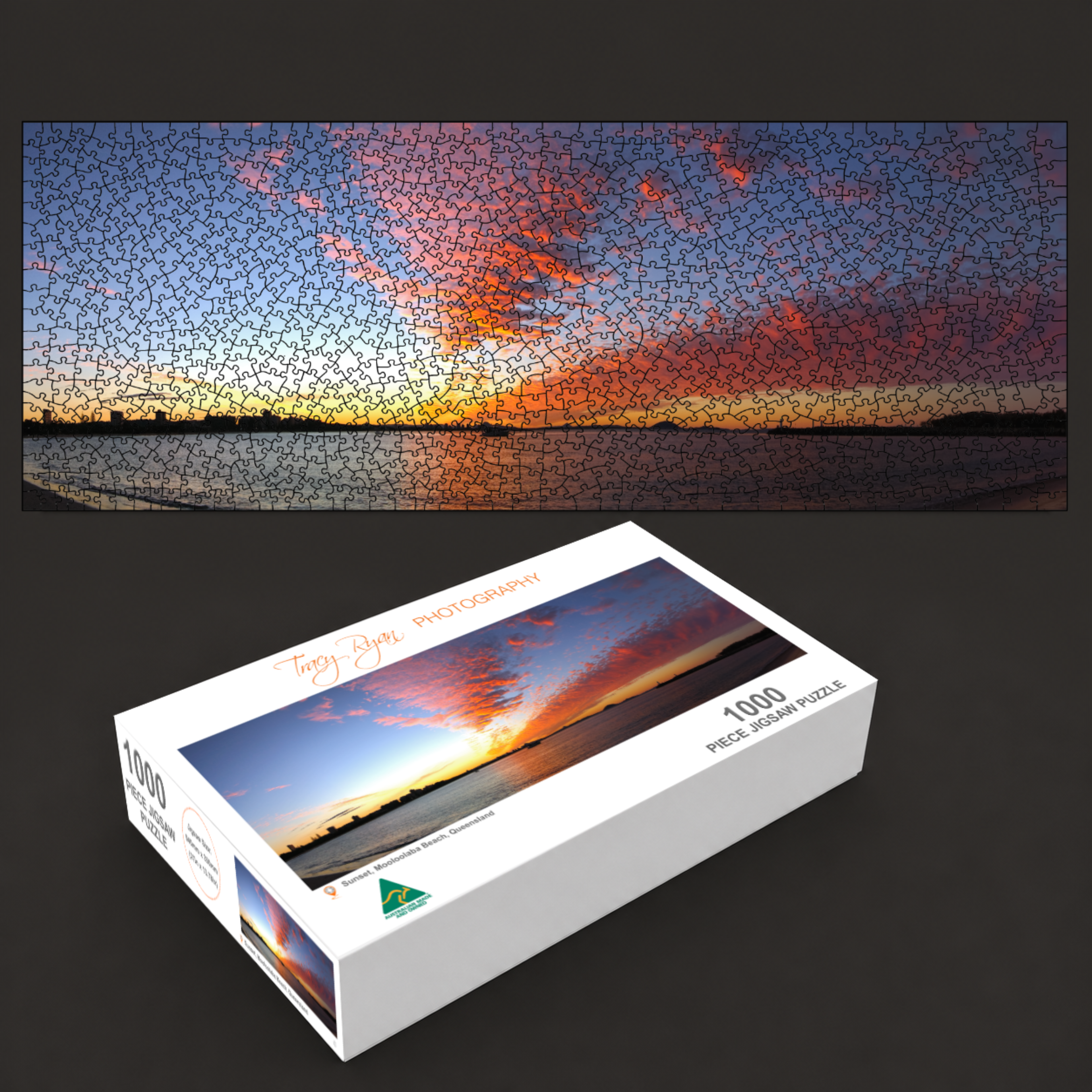 Sunset, Mooloolaba Beach, Queensland – 1000 Piece Jigsaw Puzzle